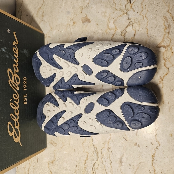 Eddie Bauer EB Sport Womens Navy & Light Gray Mary Jane Shoes Size 7.5 - Picture 6 of 7